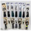 Image 1 : 5 PACKS OF 3 KNIVES AND 9 PACKS OF 3 SPOONS
