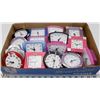 Image 1 : FLAT OF ASSORTED DESK CLOCKS