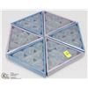 Image 1 : 6 PACKS OF 6 HEART SHAPED CANDLES
