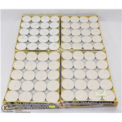 240PC TEALIGHT CANDLES - NEW