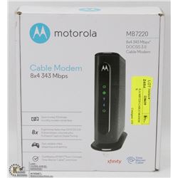 MOTOROLA MB7220 CABLE MODEM 8X4 MBPS