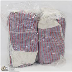 TWO BUNDLES OF WORK GLOVES