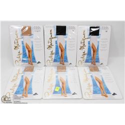 LOT OF 6 PANTYHOSE SIZE 2S