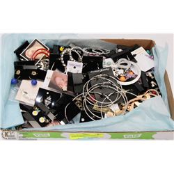 FLAT OF NEW FASHION JEWELRY OVER 75 PIECES