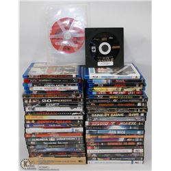 BOX WITH ASSORTED DVD'S