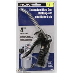 NEW 4" EXTENSION BLOW GUN
