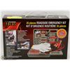 Image 1 : NEW 35PC ROADSIDE EMERGENCY KIT