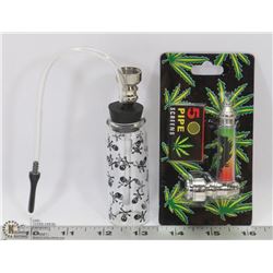 LOT OF NEW METAL PIPE WITH 5PC PIPE SCREENS WITH