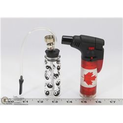 LOT OF NEW MINI GLASS HOOKAH SOLD WITH REFILLABLE