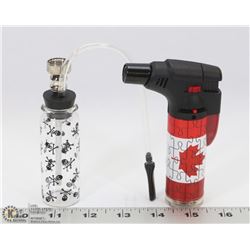 LOT OF NEW MINI GLASS HOOKAH SOLD WITH REFILLABLE