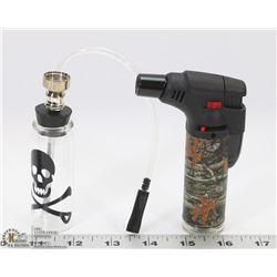 LOT OF NEW MINI GLASS HOOKAH SOLD WITH REFILLABLE