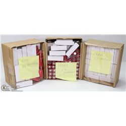 3 BOXES OF 3.7V BATTERIES #18350. APPROX 300+UNITS