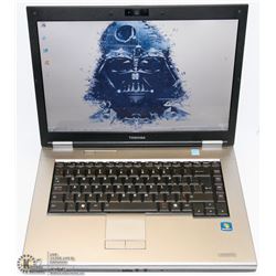 TOSHIBA SATELLITE LAPTOP W/ WINDOWS 7 PRO