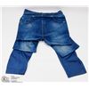 Image 2 : NEW LARGE WOMENS DENIM JEANS LOOK LEGGINGS