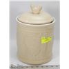 Image 1 : LARGE CROCK COOKIE JAR