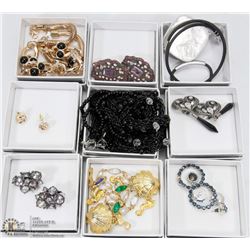 LOT OF 9 ASSORTED NEW FASHION JEWELRY IN BOXES