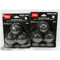 SET OF 2 TORO POWER PLEX 40 V