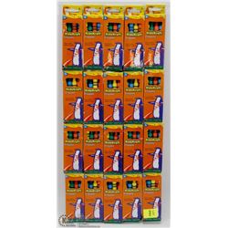 LARGE GROUP OF KIDS KRAFT CRAYONS