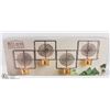 Image 1 : BEST HOME CANDLE HOLDER 5PC METAL WALL SCONCE