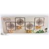 Image 1 : BEST HOME CANDLE HOLDER 5PC METAL WALL SCONCE