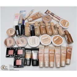 LARGE BAG OF ASSORTED CONCEALERS & FOUNDATIONS