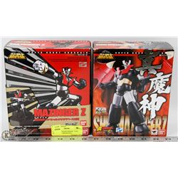 LOT OF 2 "TRANSFORMER" TYPE ACTION FIGURINES INCL.