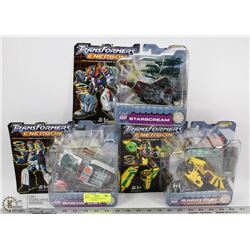 LOT OF 3 TRANSFORMERS INCL RAPID RUN , STAR