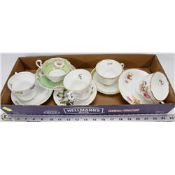 LOT OF VINTAGE MADE IN ENGLAND CUPS INC ROYAL