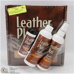 NEW LEATHER PLUS LEATHER CLEANING PROGRAM W/