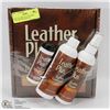Image 1 : NEW LEATHER PLUS LEATHER CLEANING PROGRAM W/