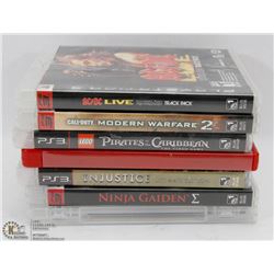 PS3 BUNDLE OF 7