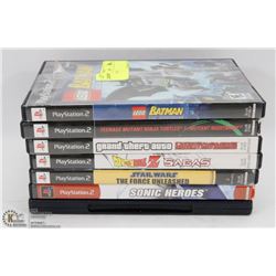 PS2 BUNDLE OF 7