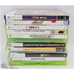 XBOX 360 BUNDLE OF 12