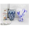 Image 1 : BOX LOT  ASSORTED VASES