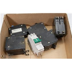 6 PCS ELECTRIC BREAKER SWITCHES