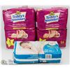 Image 1 : 3 PACKAGES OF  DIAPERS, SIZE 1