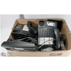 BOX OF BUSINESS MULTI-LINE TELEPHONES