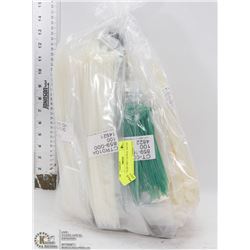 1500 PCS ZIP TIES 5-20 INCH, AND HD