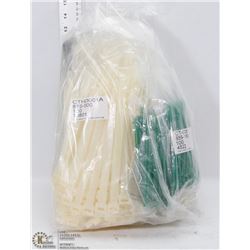 1500 PCS ZIP TIES 5-20 INCH, AND HD