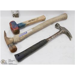 ESTATE LOT W/ MINI SLEDGE, ESTWING HAMMER & VAUGHN