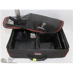 'TRUNK IT' BLACK GOLF GEAR CASE. SPORTS