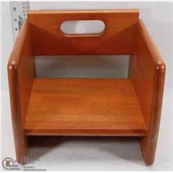 NEW TABLECRAFT WALNUT BOOSTER SEAT