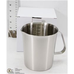 1000ML STAINLESS STEEL GRADUATED MEASURE