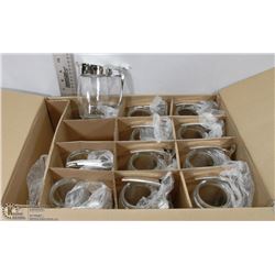 CHROME SUGAR/SYRUP DISPENSER - LOT OF 12 NEW