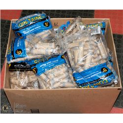 BOX OF ASSORTED WRAP YOUR COINS WRAPPERS