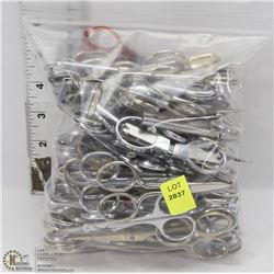 BAG OF ASSORTED SCISSORS