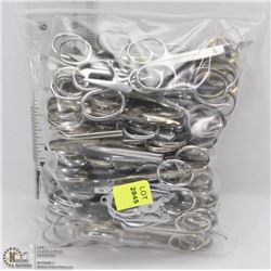 BAG OF ASSORTED SCISSORS