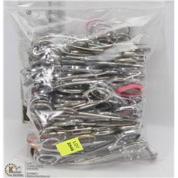 BAG OF ASSORTED SCISSORS
