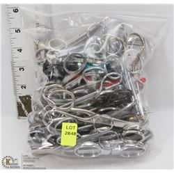 BAG OF ASSORTED SCISSORS