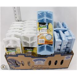BOX OF ICE CUBE TRAYS
